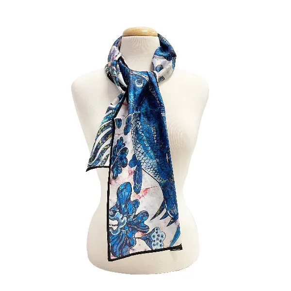 Qinghua Silk Scarf