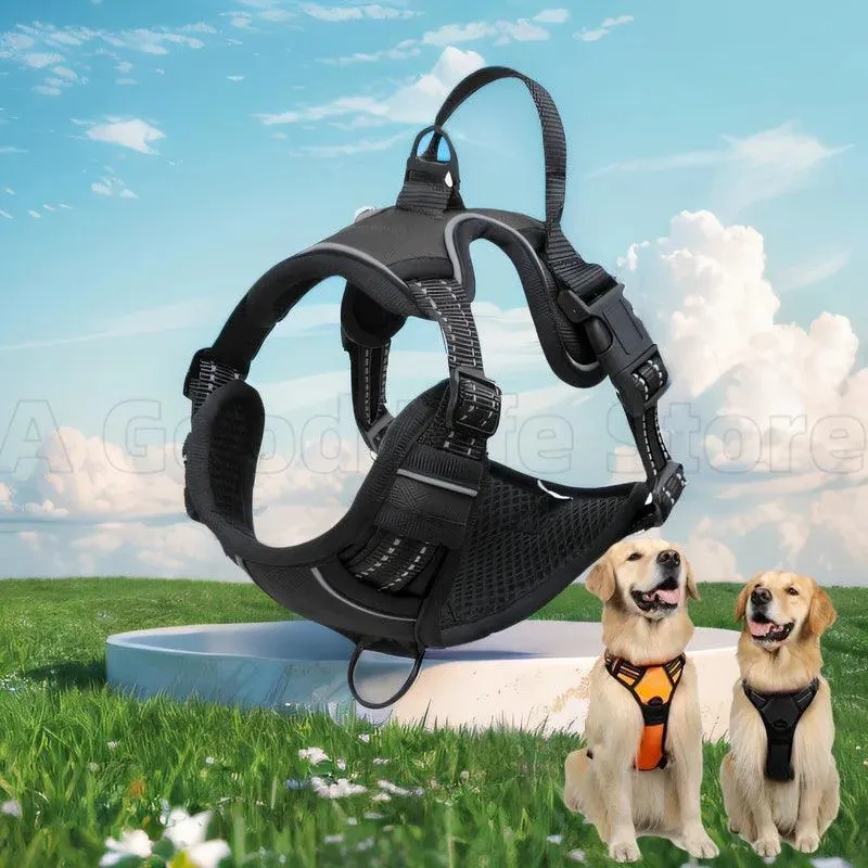 Reflective Dog Harness with Handle