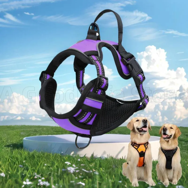 Reflective Dog Harness with Handle