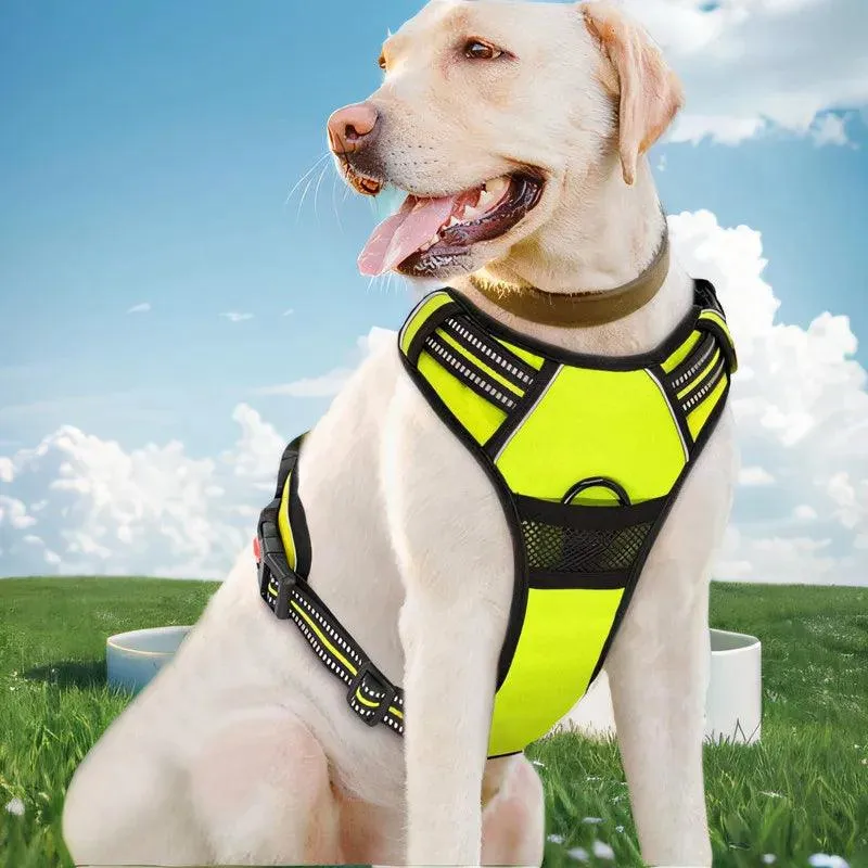 Reflective Dog Harness with Handle