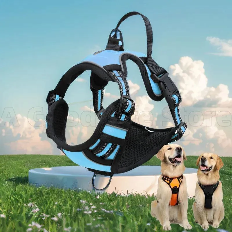 Reflective Dog Harness with Handle