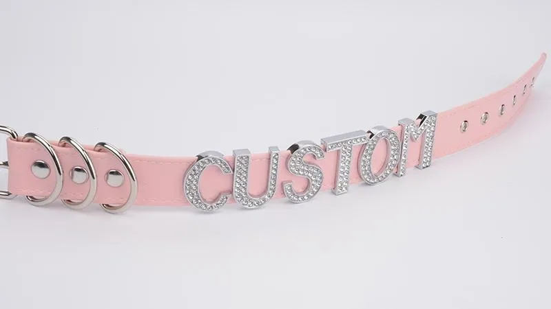 Rhinestone Custom Collar