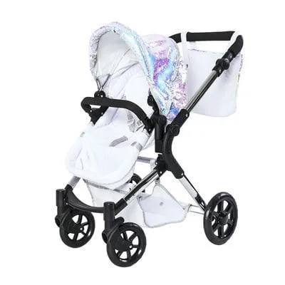 Roma Polly Amy Childs Single Dolls Pram - Mermaid 3  years 78cm