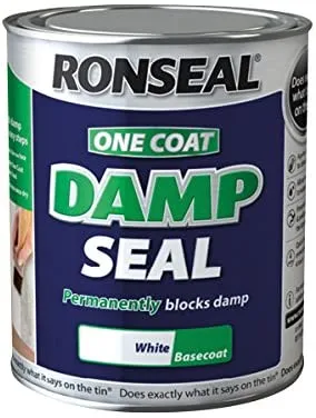 Ronseal 750ml One Coat Damp Seal - White