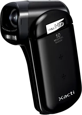 Sanyo VPC-CG20 High Definition Camcorder & 10 MP Camera (Black)