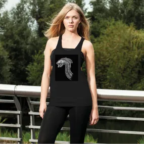 Serpent Women's Loose Racerback Tank Top