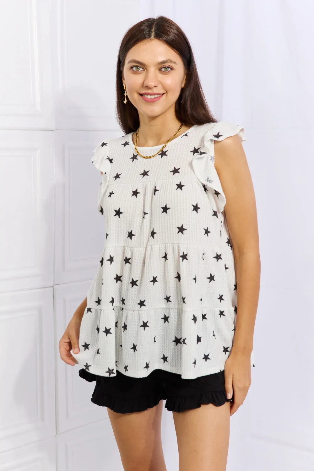 Starry Flutter Top