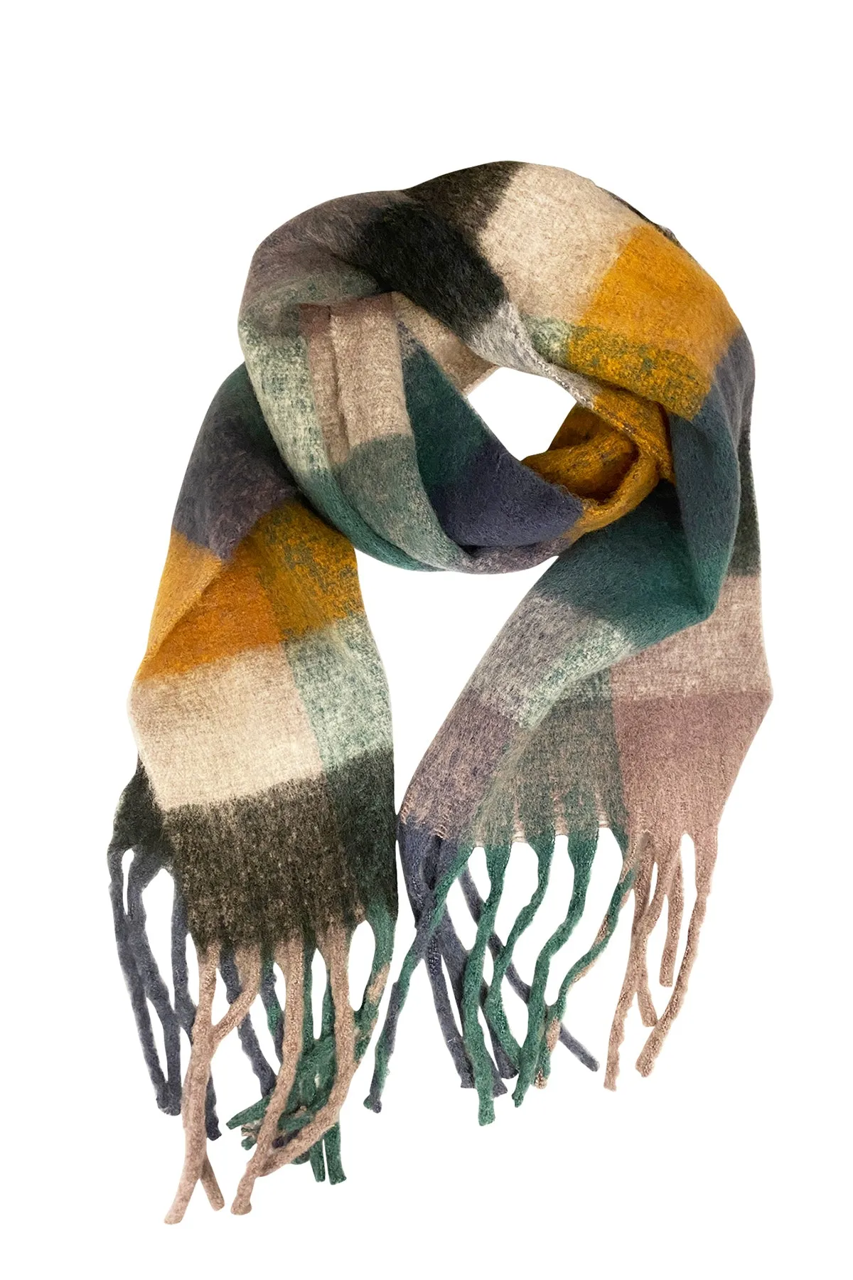 STUDIO LOFTY FRINGE SCARF