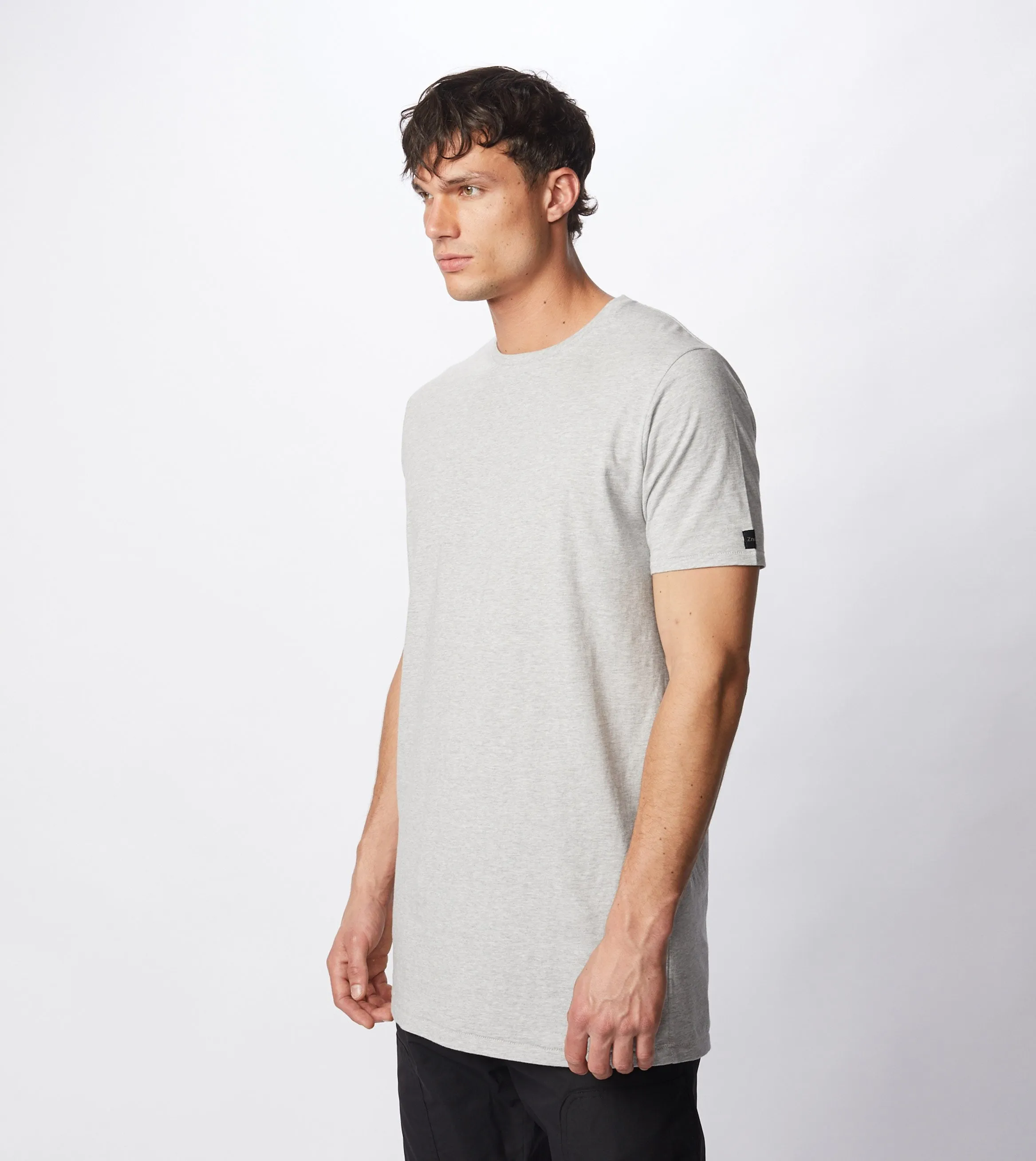 Tall Tee Silver Marle