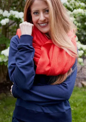 TANGERINE 100% Cashmere Pashmina Wrap