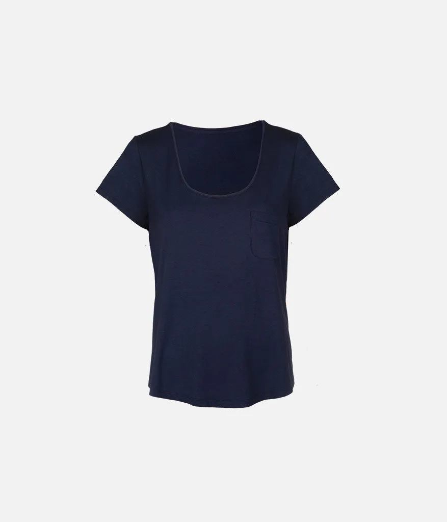 The All-Day Tee: Midnight Navy