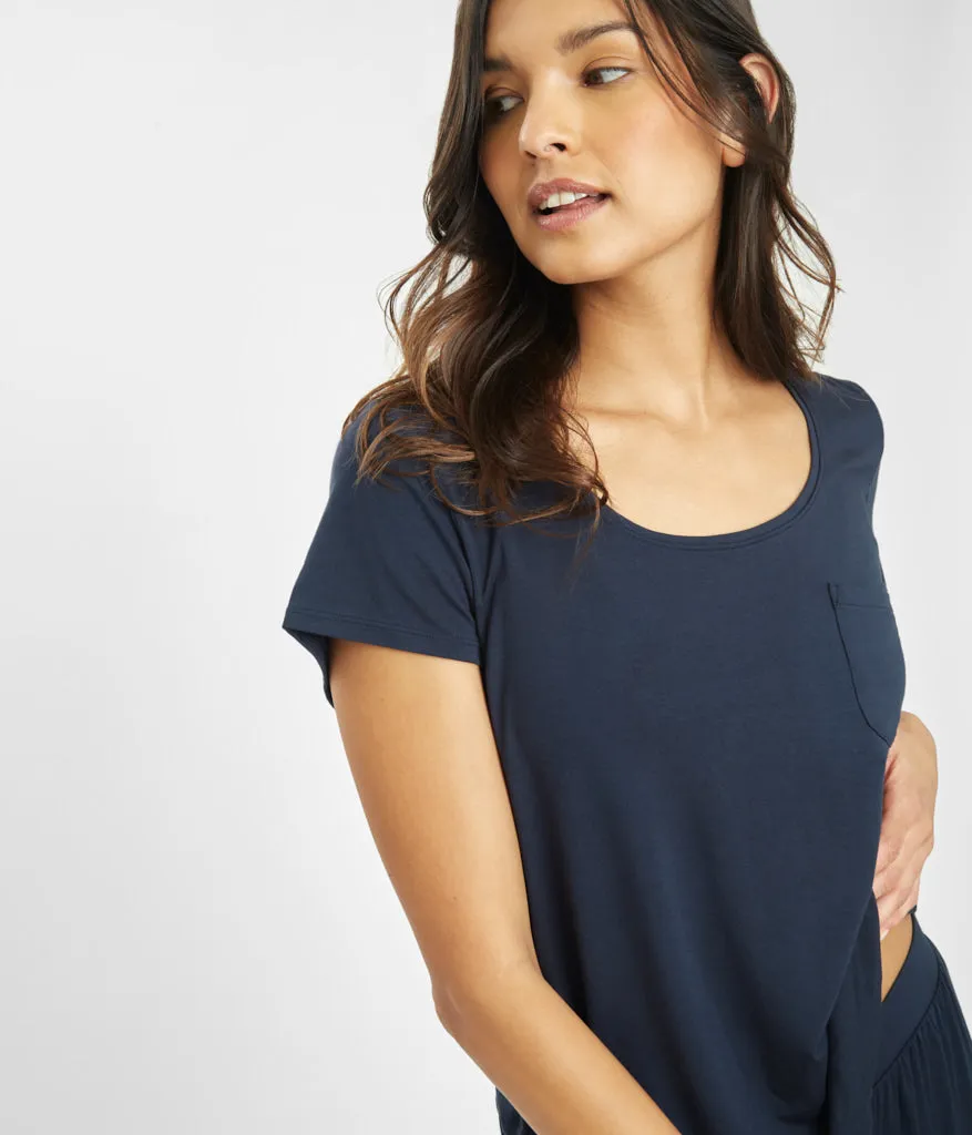 The All-Day Tee: Midnight Navy