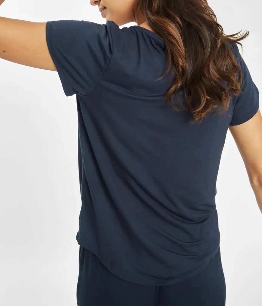 The All-Day Tee: Midnight Navy