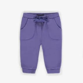 The Forrest Cotton Joggers - Purple - BABY