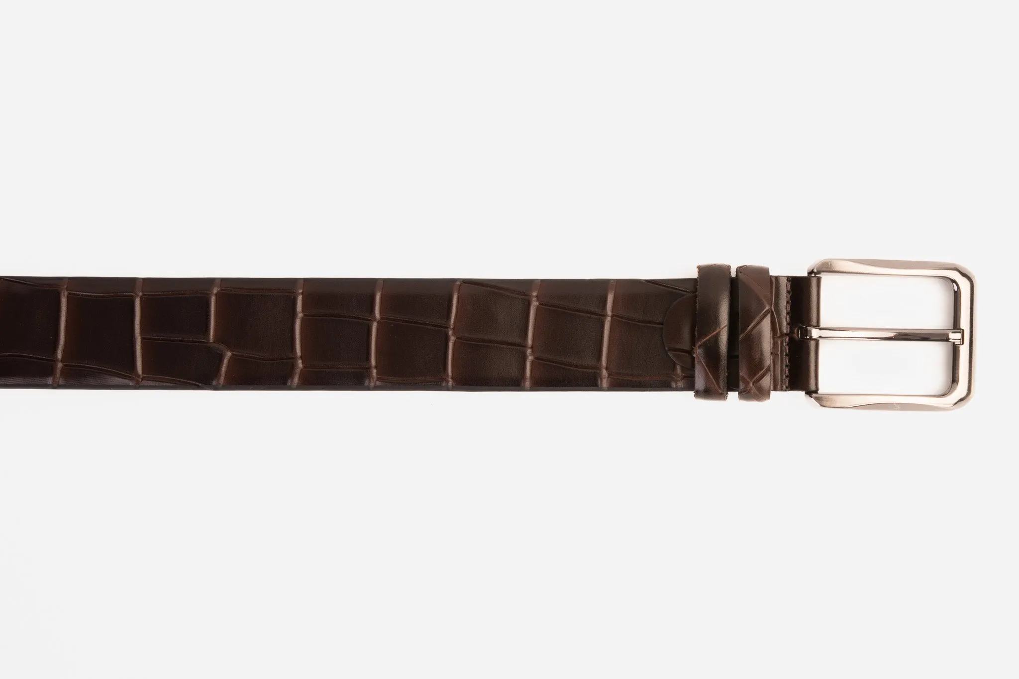 The Patton Brown Calfskin Belt