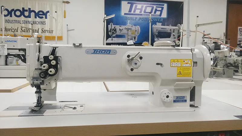 THOR GC1560L-18 Double Needle 18 Inch Long Arm Walking Foot Sewing Machine