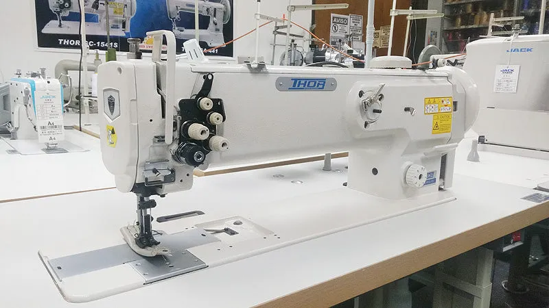 THOR GC1560L-18 Double Needle 18 Inch Long Arm Walking Foot Sewing Machine