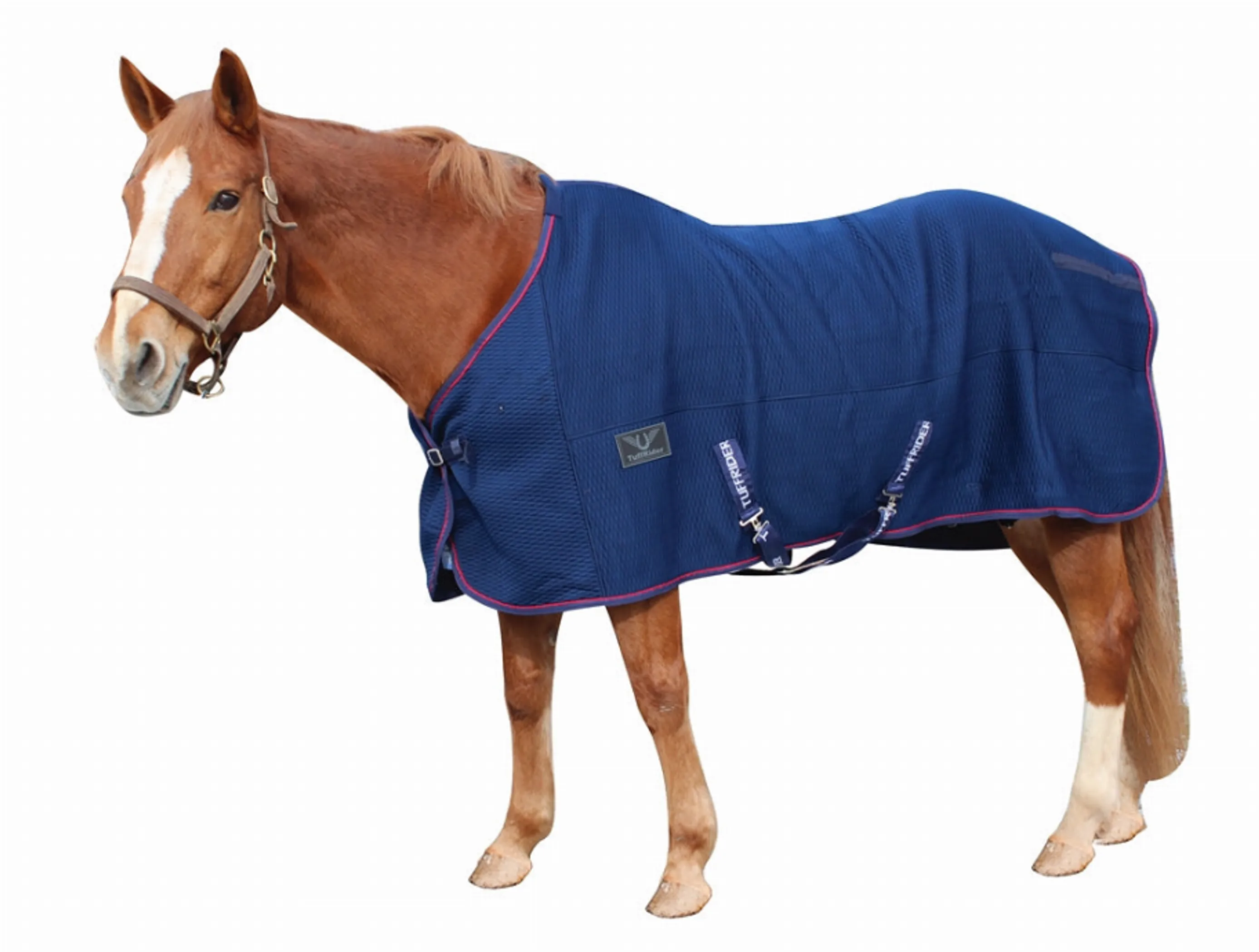 TuffRider Thermo Manager Stable Sheet with Contrast Piping