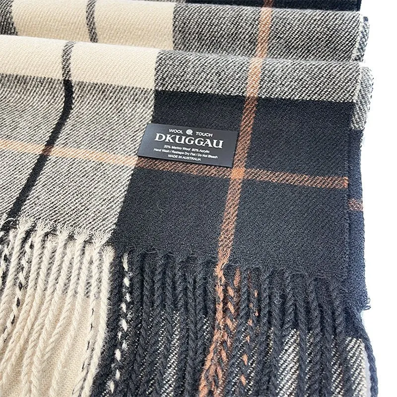 UGG Wool Fringed Scarf