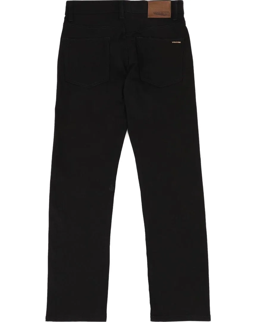 Volcom Solver Denim Pants - Black