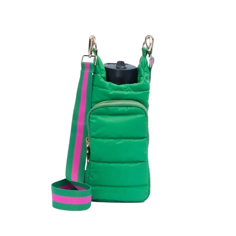 WanderFull HydroBag Kelly Green w/Pink and Green Strap