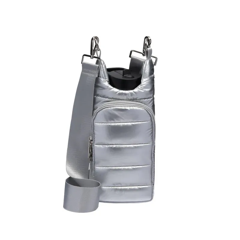 WanderFull Silver Shiny HydroBag™ w/Black/Silver/White