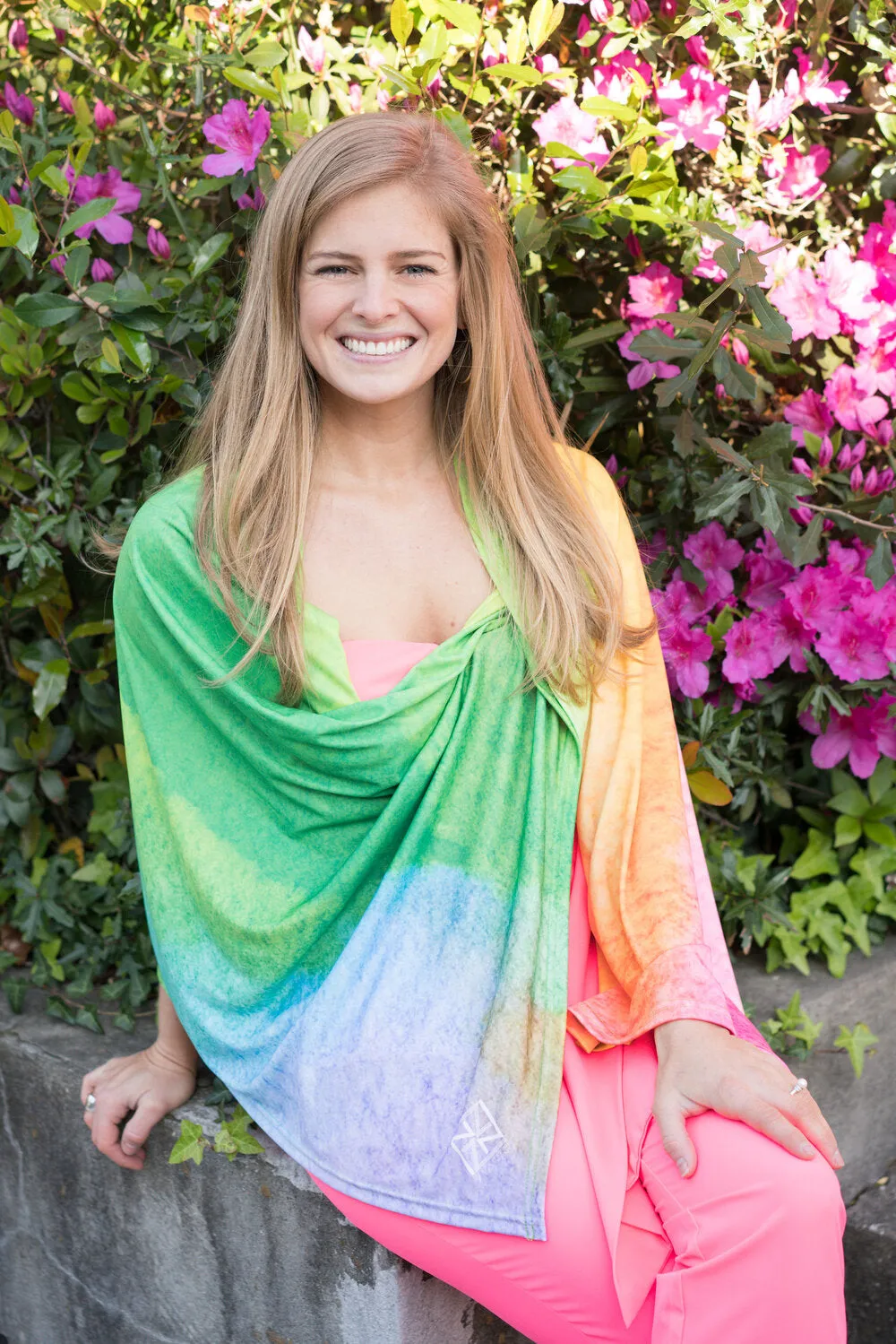 Watercolor Perfection Shawl