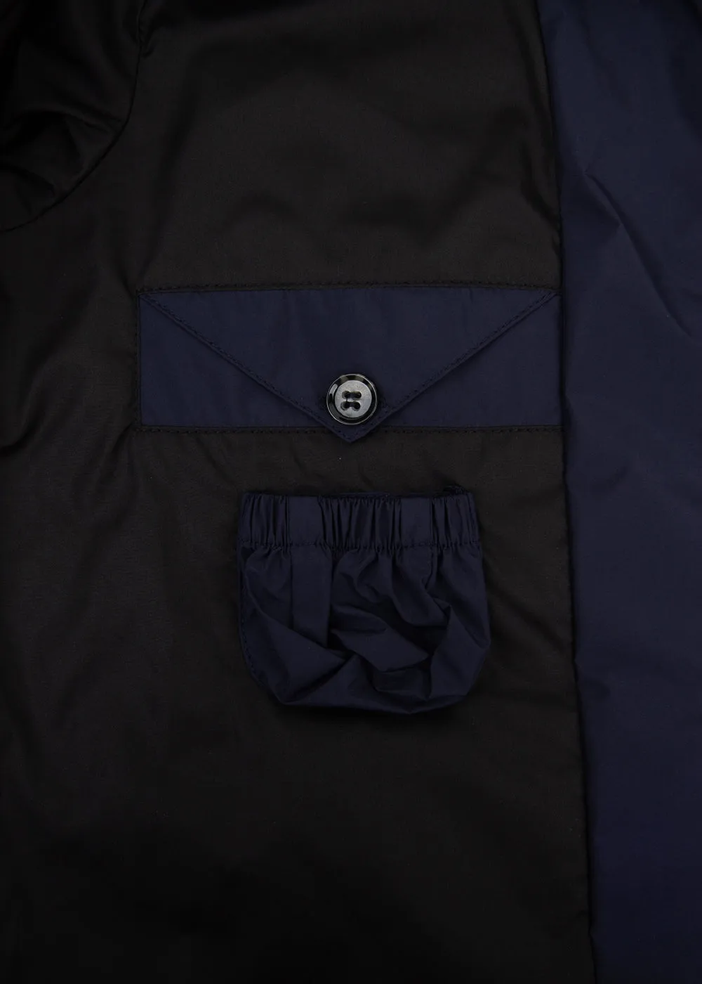 Waterproof Puffer Jacket  - True Navy