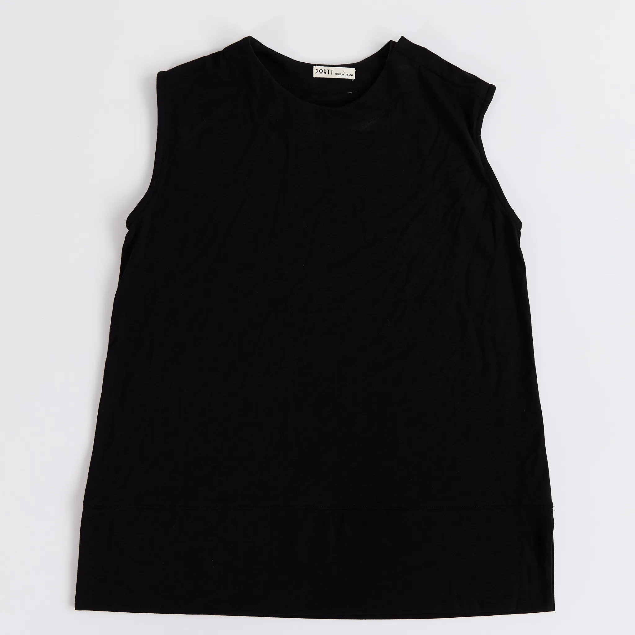 Women’s Black Chemotherapy Tank Top with Custom Embroidery