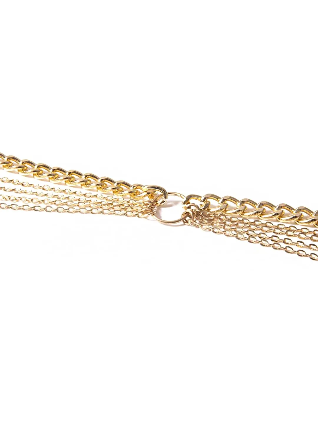 Yellow Chimes Waist Chain For Women Gold Plated Multilayer Waist Chain For Women and Girls