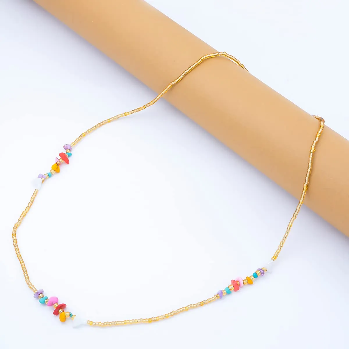 Yellow Chimes Waist Chain for Women Multicolor Stone Studded Golden Color Waist Chain For Women and Girls