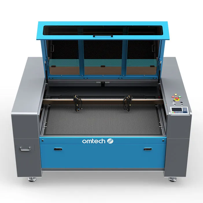 ZF3551-130 - 130W CO2 Dual Laser Engraver Cutting Machine with 35'' x 51'' Workbed with Dual Laser Tubes and Laser Heads